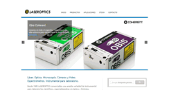 Desktop Screenshot of laseroptics.com.ar